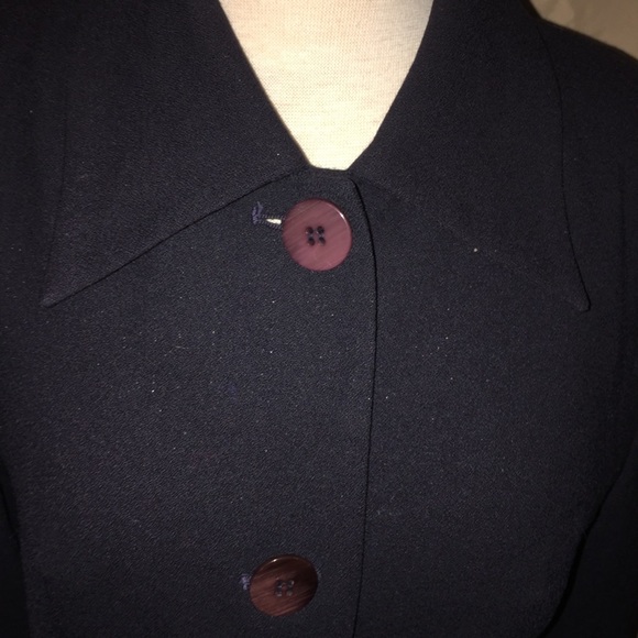 Bebe Blue Blazer - Picture 7 of 8